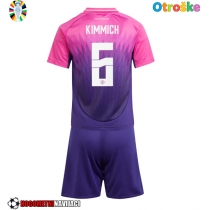 Otroške Nogometnih dresov Nemčija Joshua Kimmich #6 Gostujoči EP 2024 Kratki rokavi (+ hlače)